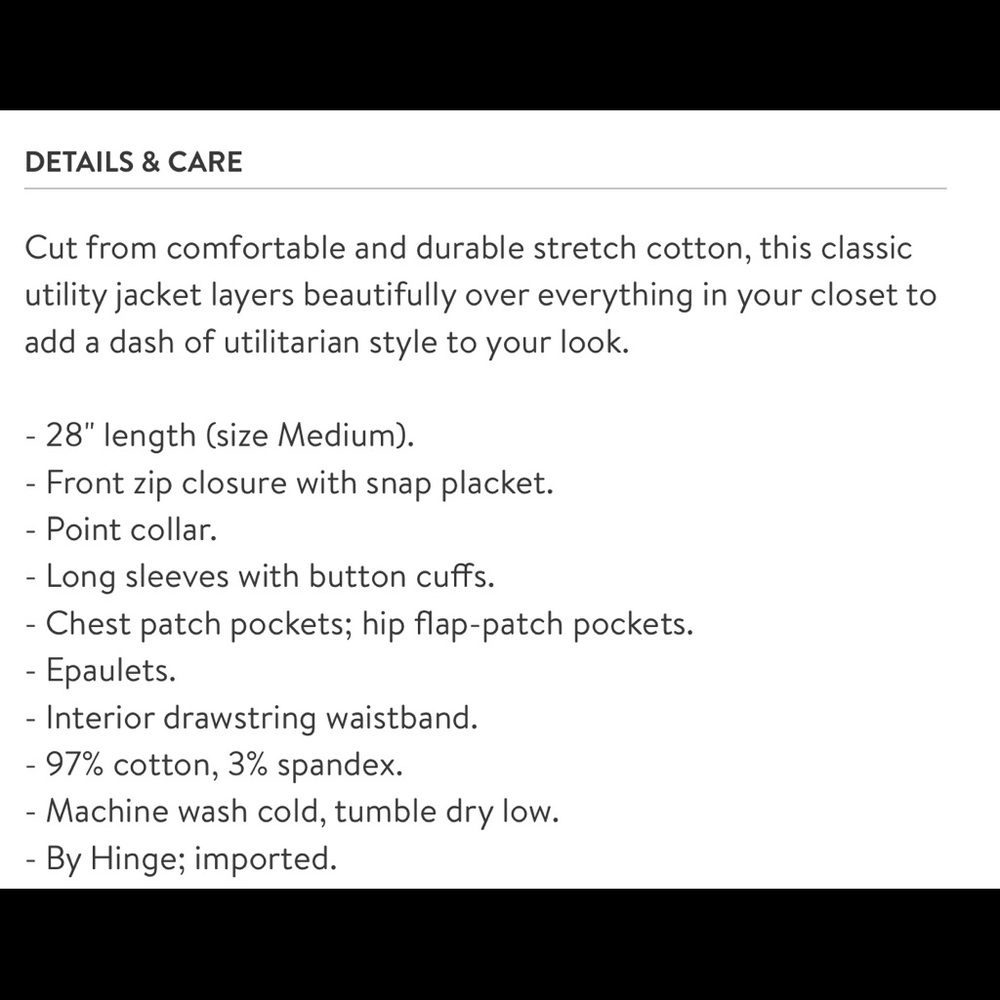 Hinge Utility Jacket Army Green - image 7